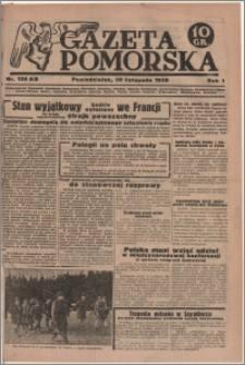 Gazeta Pomorska, 1938.11.28, R.1, nr 136