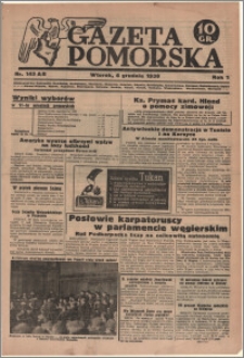 Gazeta Pomorska, 1938.12.06, R.1, nr 143