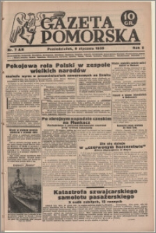 Gazeta Pomorska, 1939.01.09, R.2, nr 7