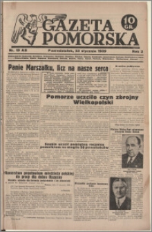 Gazeta Pomorska, 1939.01.23, R.2, nr 19