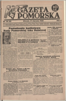 Gazeta Pomorska, 1939.01.31, R.2, nr 26