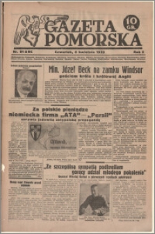 Gazeta Pomorska, 1939.04.06, R.2, nr 81