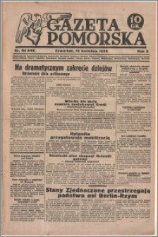 Gazeta Pomorska, 1939.04.13, R.2, nr 86