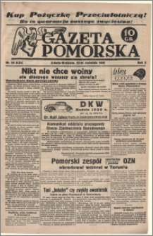Gazeta Pomorska, 1939.04.22-23, R.2, nr 94