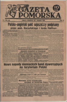Gazeta Pomorska, 1939.08.26-27, R.2, nr 196
