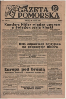 Gazeta Pomorska, 1939.08.29, R.2, nr 198