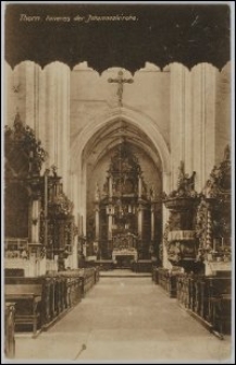 Toruń - wnętrze bazyliki katedralnej świętych Janów