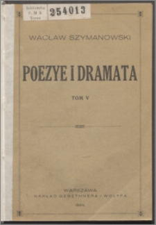 Poezye i dramata. T. 5