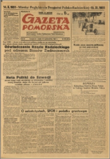 Gazeta Pomorska, 1951.10.19, R.4, nr 275