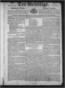 Der Gesellige : Graudenzer Zeitung 1896.01.01, Jg. 70, No. 1
