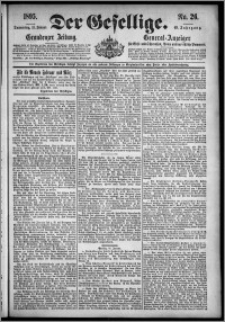 Der Gesellige : Graudenzer Zeitung 1895.01.31, Jg. 69, No. 26