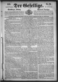 Der Gesellige : Graudenzer Zeitung 1895.02.12, Jg. 69, No. 36