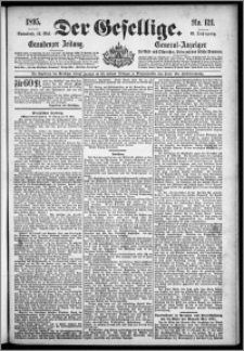 Der Gesellige : Graudenzer Zeitung 1895.05.25, Jg. 69, No. 121