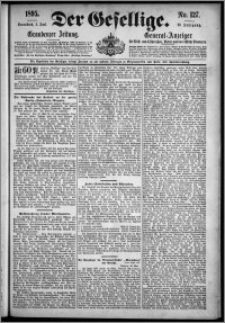 Der Gesellige : Graudenzer Zeitung 1895.06.01, Jg. 69, No. 127
