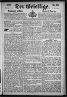 Der Gesellige : Graudenzer Zeitung 1895.06.02, Jg. 69, No. 128