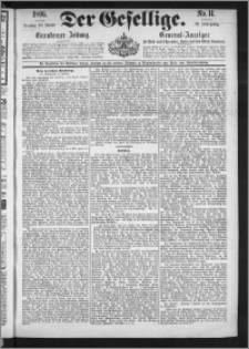 Der Gesellige : Graudenzer Zeitung 1896.01.14, Jg. 70, No. 11