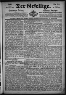 Der Gesellige : Graudenzer Zeitung 1895.06.12, Jg. 69, No. 135
