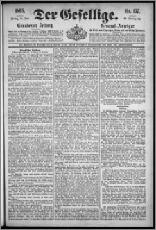Der Gesellige : Graudenzer Zeitung 1895.06.14, Jg. 69, No. 137