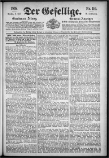 Der Gesellige : Graudenzer Zeitung 1895.06.18, Jg. 69, No. 140