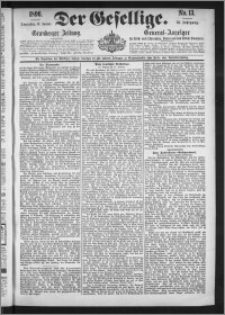 Der Gesellige : Graudenzer Zeitung 1896.01.16, Jg. 70, No. 13