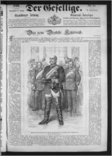 Der Gesellige : Graudenzer Zeitung 1896.01.18, Jg. 70, No. 15