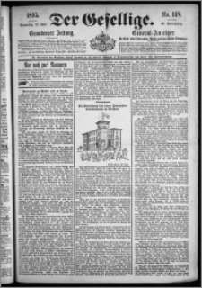 Der Gesellige : Graudenzer Zeitung 1895.06.27, Jg. 69, No. 148