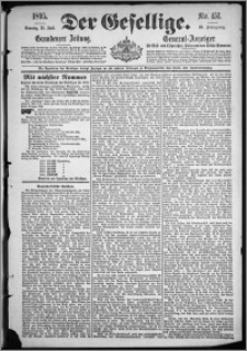 Der Gesellige : Graudenzer Zeitung 1895.06.30, Jg. 69, No. 151