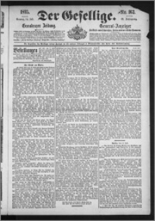 Der Gesellige : Graudenzer Zeitung 1895.07.14, Jg. 69, No. 163