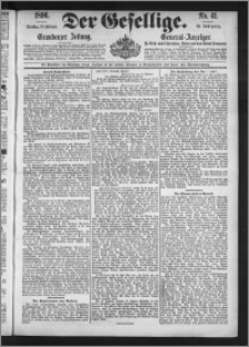 Der Gesellige : Graudenzer Zeitung 1896.02.18, Jg. 70, No. 41