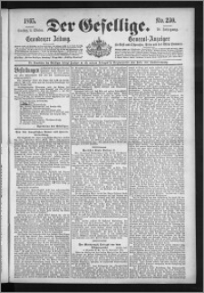 Der Gesellige : Graudenzer Zeitung 1895.10.01, Jg. 70, No. 230