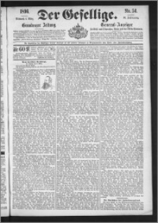 Der Gesellige : Graudenzer Zeitung 1896.03.04, Jg. 70, No. 54