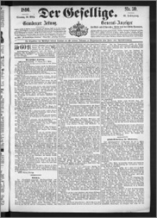 Der Gesellige : Graudenzer Zeitung 1896.03.10, Jg. 70, No. 59