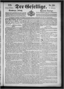 Der Gesellige : Graudenzer Zeitung 1895.10.22, Jg. 70, No. 248