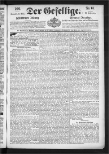 Der Gesellige : Graudenzer Zeitung 1896.03.21, Jg. 70, No. 69