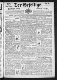 Der Gesellige : Graudenzer Zeitung 1896.03.22, Jg. 70, No. 70