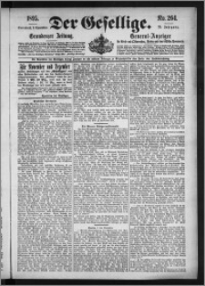 Der Gesellige : Graudenzer Zeitung 1895.11.09, Jg. 70, No. 264