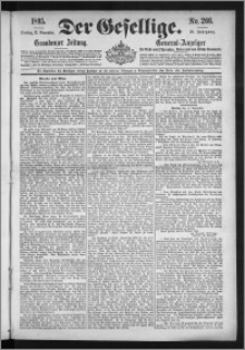 Der Gesellige : Graudenzer Zeitung 1895.11.12, Jg. 70, No. 266