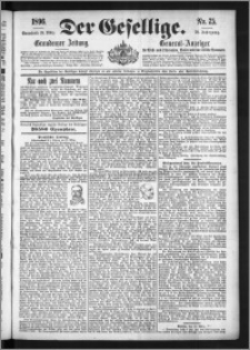 Der Gesellige : Graudenzer Zeitung 1896.03.28, Jg. 70, No. 75