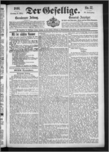 Der Gesellige : Graudenzer Zeitung 1896.03.31, Jg. 70, No. 77