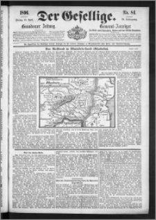 Der Gesellige : Graudenzer Zeitung 1896.04.10, Jg. 70, No. 84