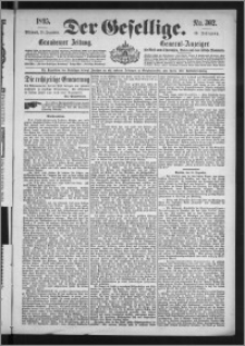 Der Gesellige : Graudenzer Zeitung 1895.12.25, Jg. 70, No. 302