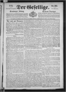 Der Gesellige : Graudenzer Zeitung 1895.12.28, Jg. 70, No. 303