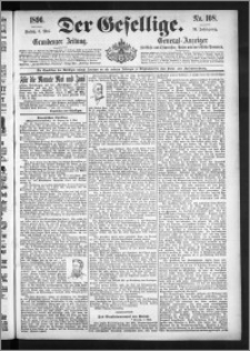 Der Gesellige : Graudenzer Zeitung 1896.05.08, Jg. 70, No. 108