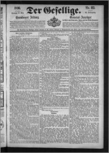 Der Gesellige : Graudenzer Zeitung 1896.05.17, Jg. 70, No. 115