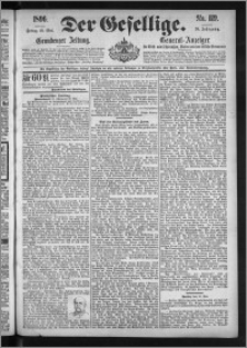 Der Gesellige : Graudenzer Zeitung 1896.05.22, Jg. 70, No. 119
