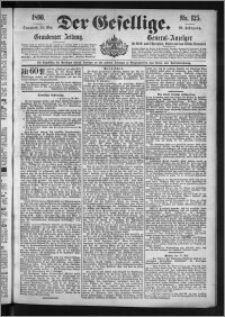 Der Gesellige : Graudenzer Zeitung 1896.05.30, Jg. 70, No. 125