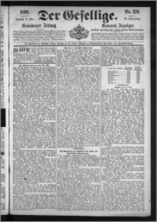 Der Gesellige : Graudenzer Zeitung 1896.05.31, Jg. 70, No. 126