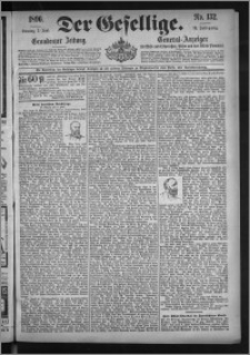 Der Gesellige : Graudenzer Zeitung 1896.06.07, Jg. 70, No. 132