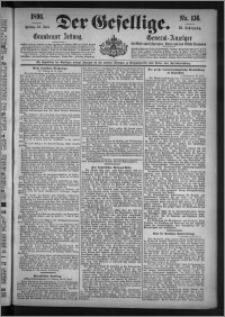 Der Gesellige : Graudenzer Zeitung 1896.06.12, Jg. 70, No. 136