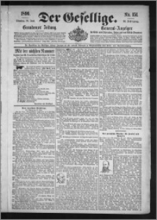 Der Gesellige : Graudenzer Zeitung 1896.06.30, Jg. 70, No. 151